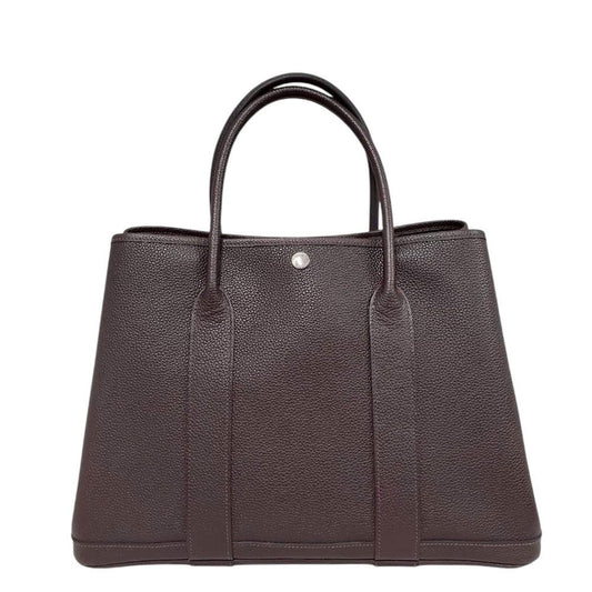 エルメス  HERMES ガーデンパーティPM ニコチン・コカオン ネゴンダ  G刻印  SV金具/AT260642