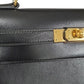 エルメス  HERMES  ケリー28  ノワール  ボックスカーフ  外縫い  〇Z刻  G金具/MA2508004
