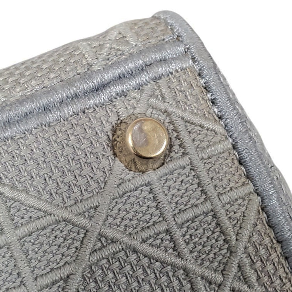 ディオール  Dior  レディディオール  D-Lite  ミディアム  ハンドバッグ  グレー/MA2502009