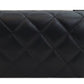シャネル  CHANEL  ラムスキン  クラシック    スモール    フラップ    ウォレット  AP0230  ブラック
