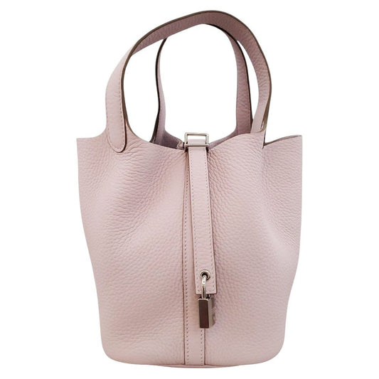 エルメス  HERMES  ピコタンロックPM  トリヨン  モーヴペール  SV金具  W刻印
