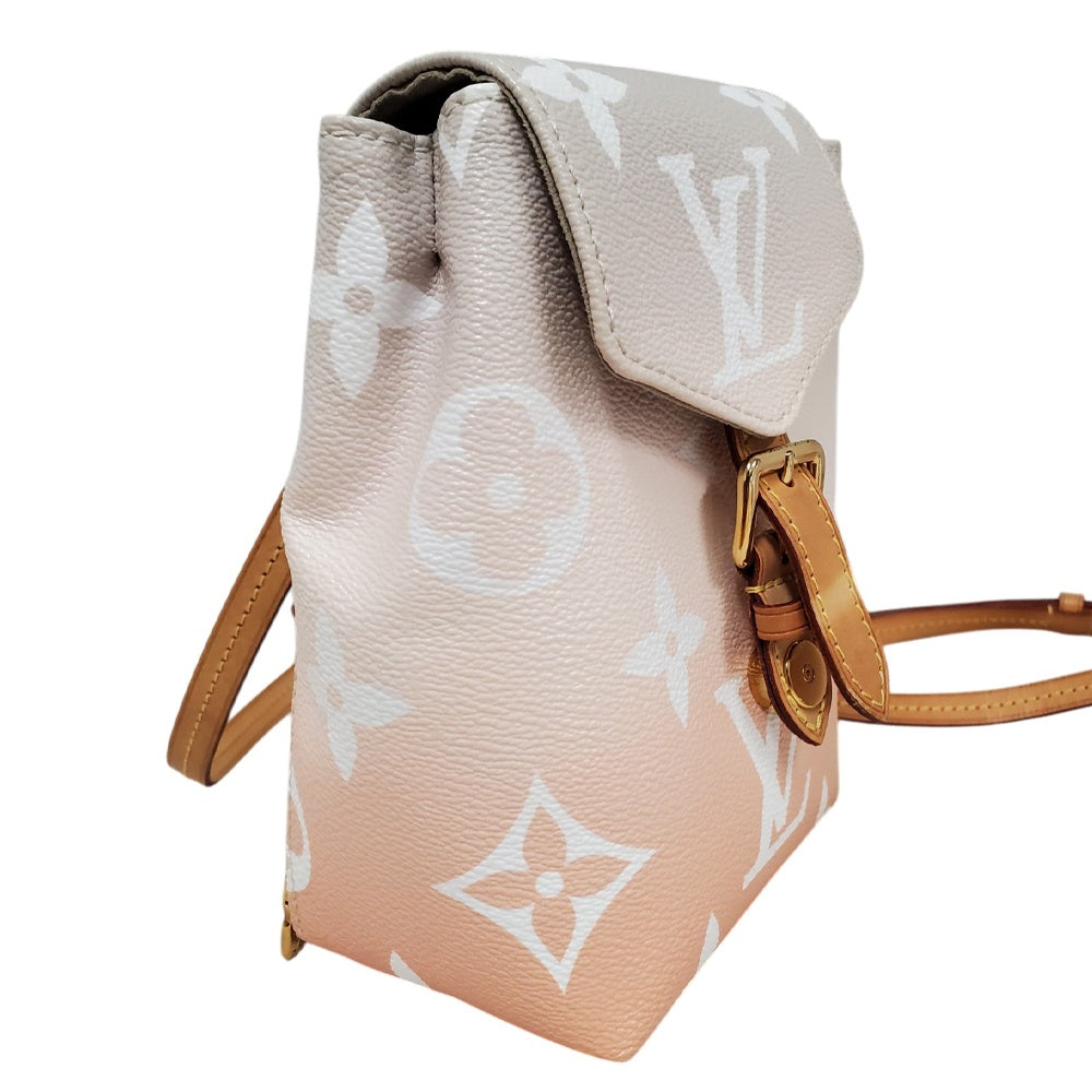 ルイヴィトン  LOUIS  VUITTON バイ･ザ･プール  タイニー M45764 ピンク モノグラム   バックパック/MA2607008