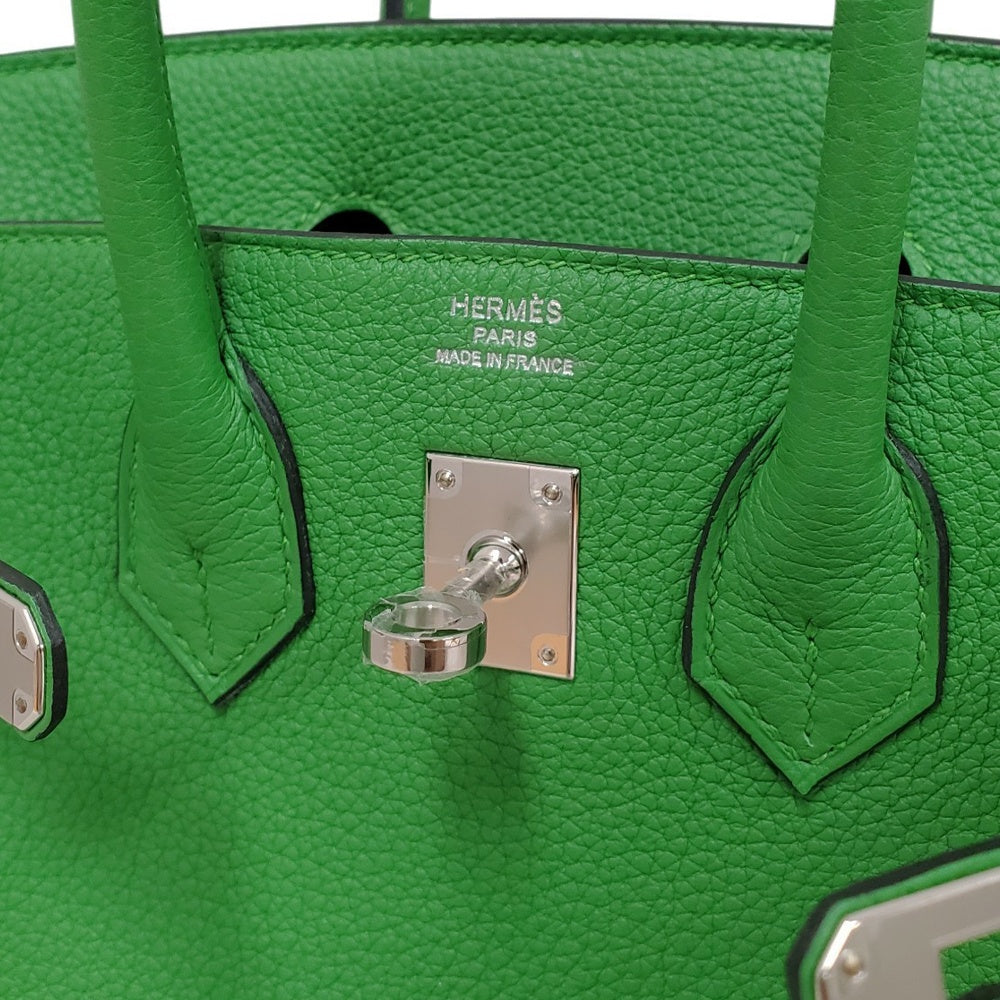 エルメス  HERMES  バーキン25  トゴ  ヴェールユッカ  SV金具  B刻印/MA2405002