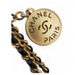 シャネル  CHANEL  シャイニーカーフスキン  CHANEL22    ミニ  ハンドバッグ  ブラック/ゴールド  AS3980