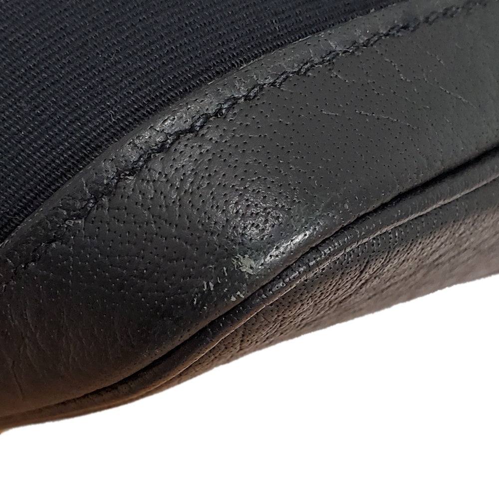 エルメス  HERMES  ガーデンパーティPM  トワル  ノワール  SV金具  □R刻印/MA2512009