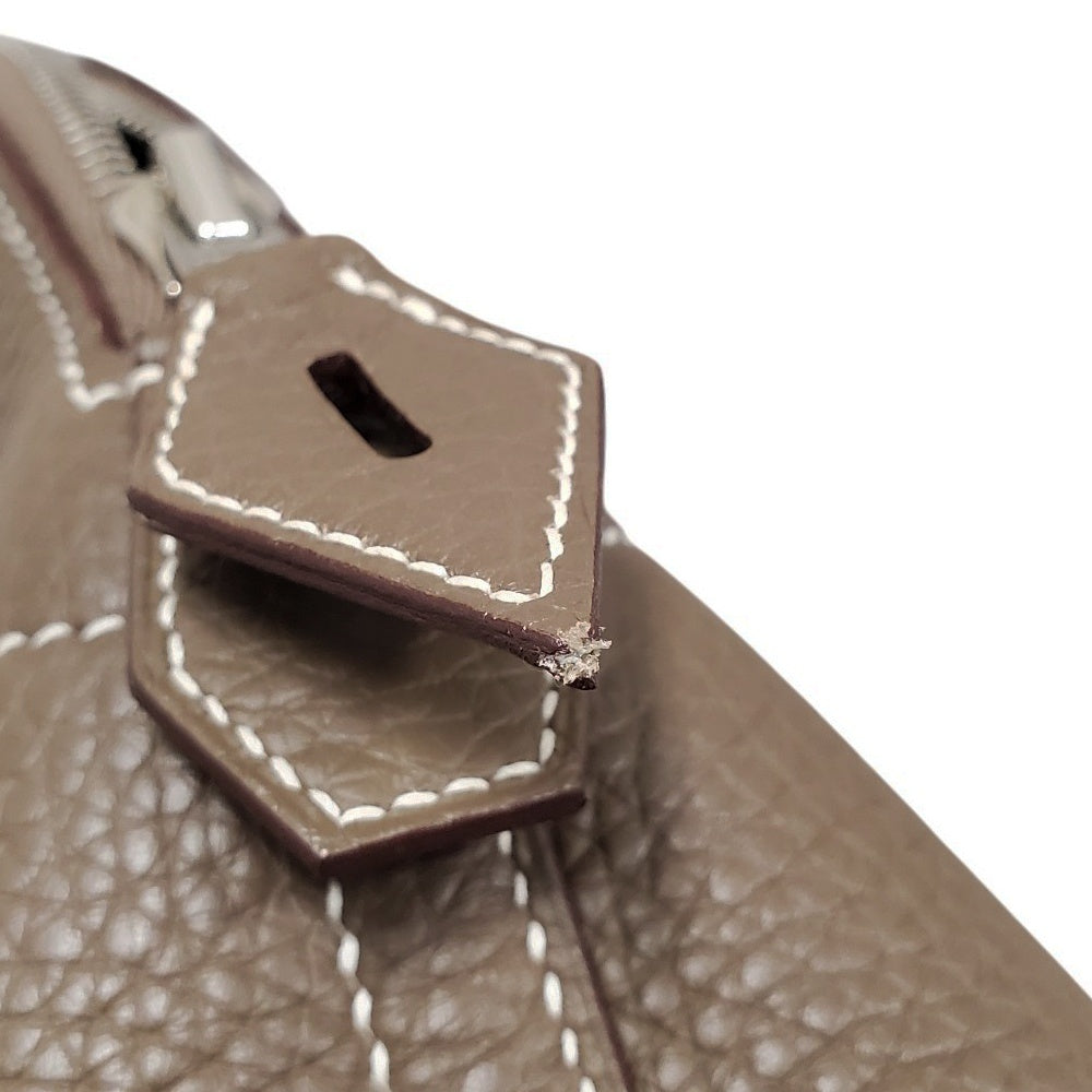 エルメス  HERMES  ボリード31  トリヨン  エトゥープ  SV金具  A刻印/MA2406004