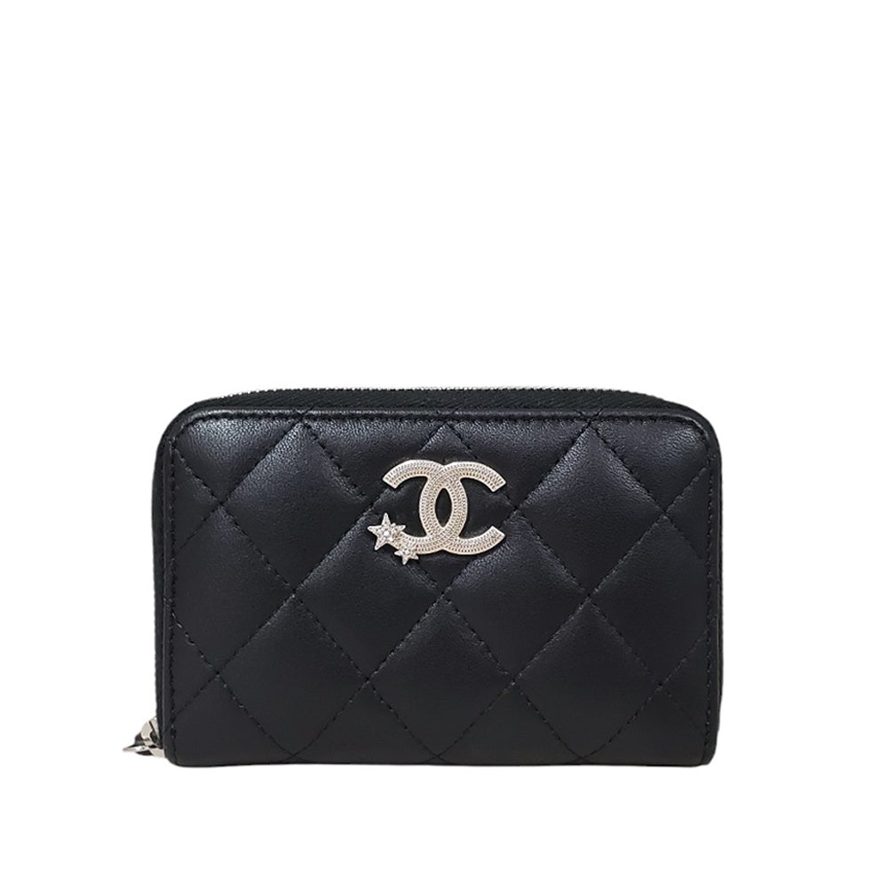 シャネル  CHANEL  ラムスキン  マトラッセ  ココスター  コインケース  AP3728/AT251026
