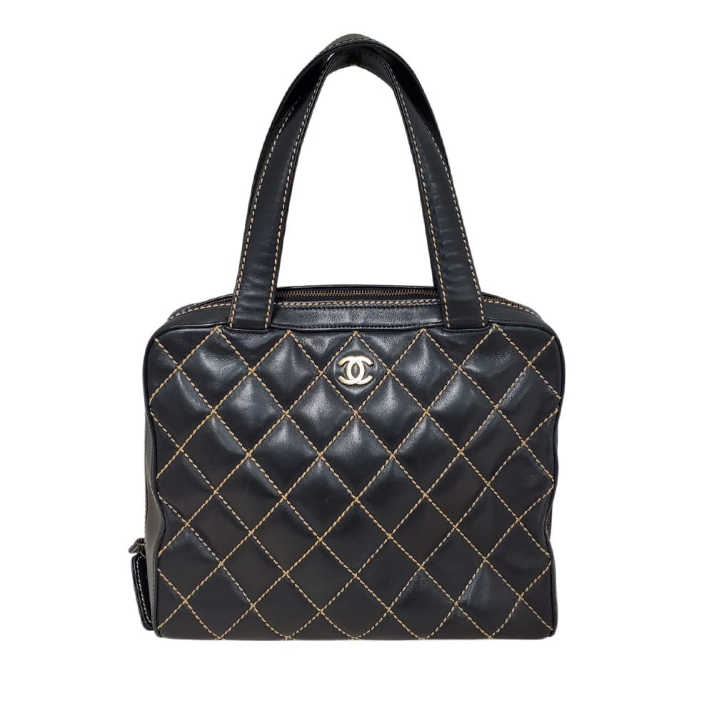 シャネル  CHANEL  カーフスキン  ココマーク  ワイルドステッチ  トートバッグ/MA2603001