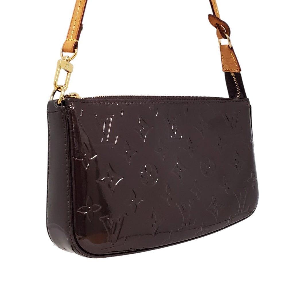ルイヴィトン  LOUIS  VUITTON  ヴェルニ  アマラント  ポシェット・アクセソワール  M91576/AT260503