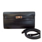 エルメス  HERMES  ケリートゥーゴー  シェーヴル・シャムキラ   ノワール  K刻印  エレクトラム金具