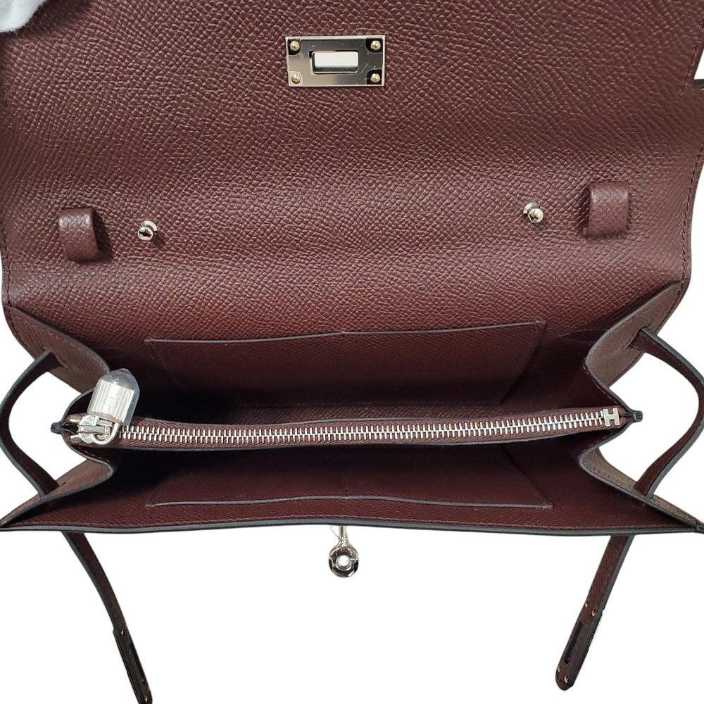 エルメス  HERMES  ケリー  トゥーゴー  エプソン  ルージュセリエ  SV金具  K刻印/AT251137