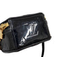 ルイヴィトン  LOUIS  VUITTON ミニボワットシャポー M90469 ブラック ヴェルニ  ショルダーバッグ/MA2608001