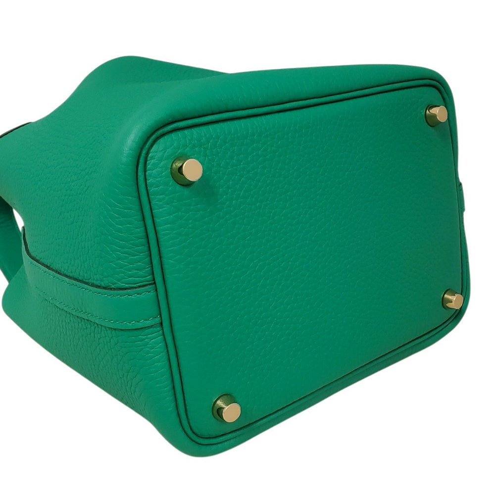 エルメス HERMES  ピコタンロックPM  トリヨン  ヴェールヴェルティゴ  G金具  K刻印/AT250724