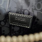 クリスチャン ディオール Christian Dior  レザー  サドルバッグ  ブラック/MA2603009