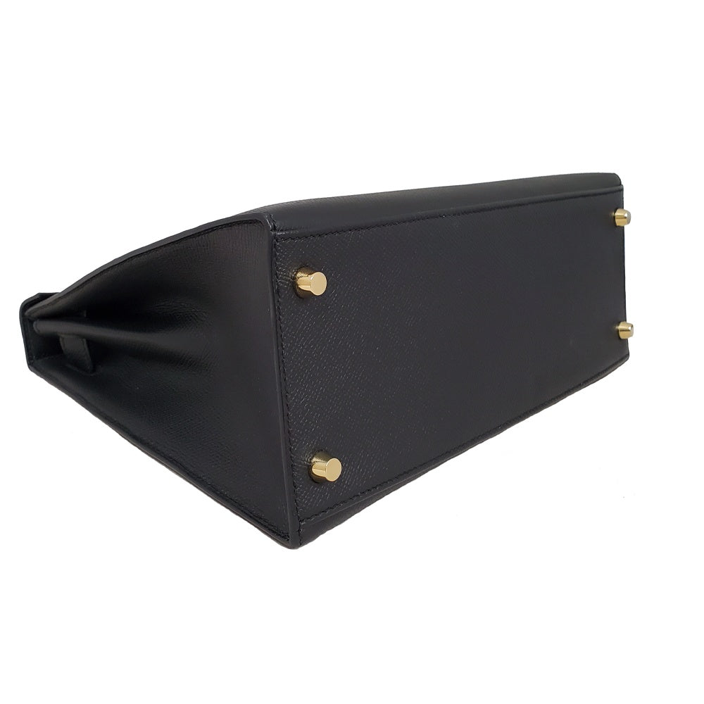 エルメス  HERMES  ケリー28  ノワール  エプソン  外縫い  Y刻印  G金具/MA2508003
