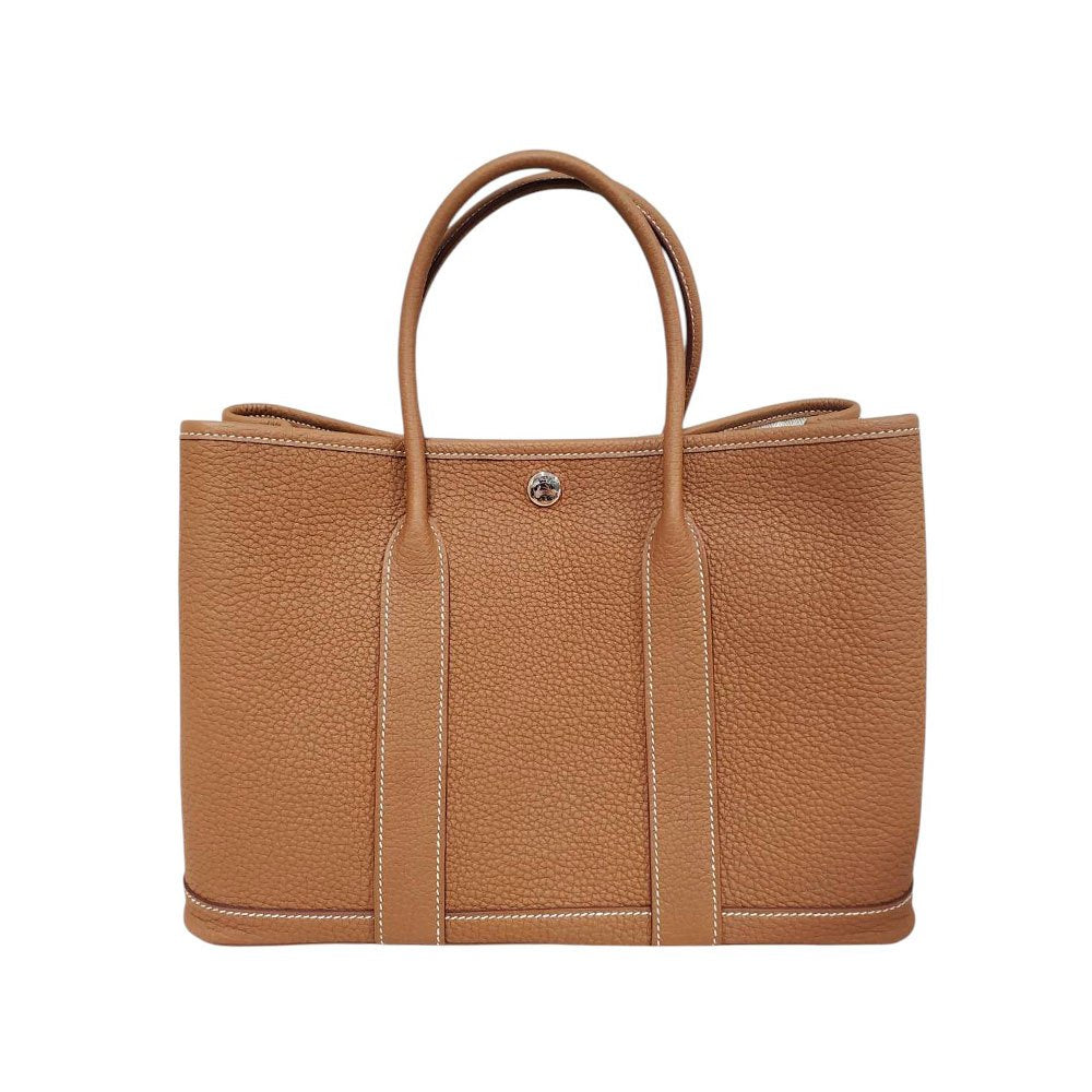 エルメス  HERMES ガーデンパーティTPM ゴールド ネゴンダ  K刻印  SV金具/AT250813