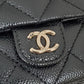 シャネル  CHANEL  キャビアスキン  マトラッセ  ココマーク  バックパック  リュックサック  ブラック  AS3787/AT240115