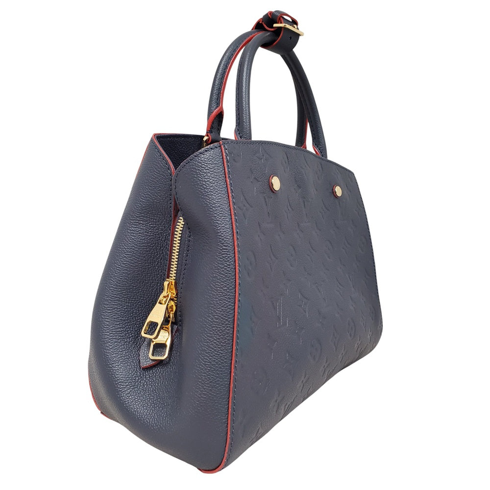 ルイヴィトン  LOUIS  VUITTON  モノグラム・アンプラント  モンテーニュMM  M42746  マリーヌルージュ