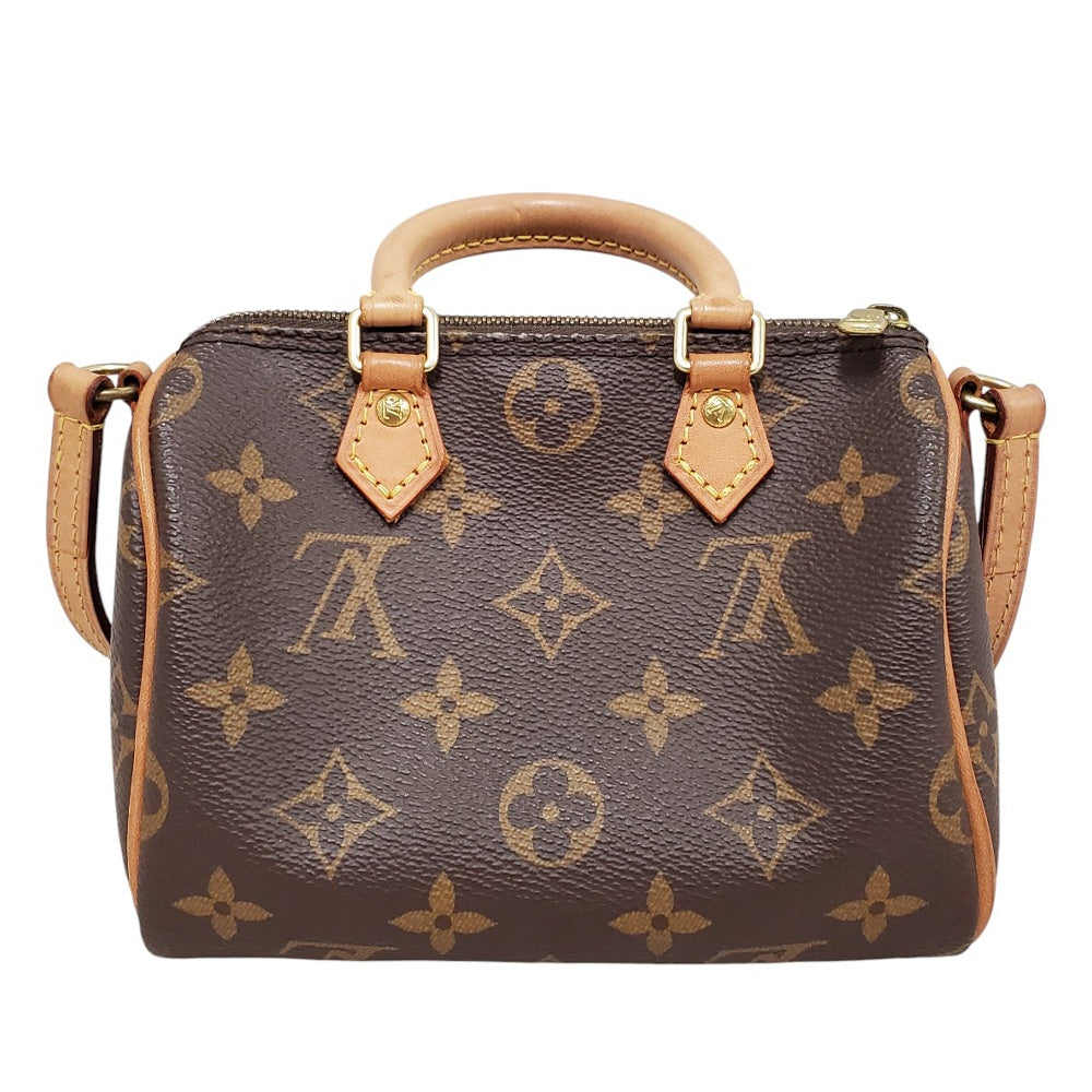ルイヴィトン LOUIS VUITTON モノグラム ナノスピーディ M61252