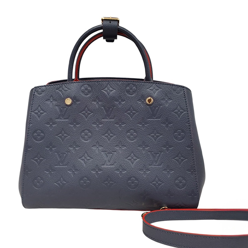 ルイヴィトン  LOUIS  VUITTON  モノグラム・アンプラント  モンテーニュMM  M42746  マリーヌルージュ