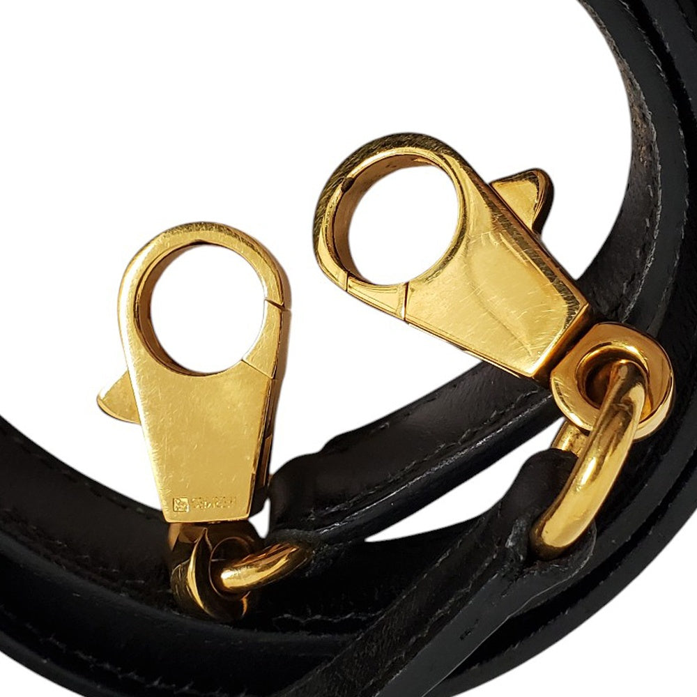 エルメス  HERMES  ケリー32  ボックスカーフ  ノワール  外縫い  G金具  〇A刻印/MA2402002