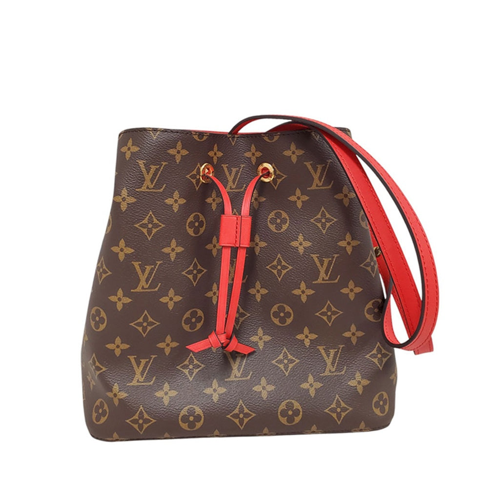 ルイヴィトン  LOUIS  VUITTON  モノグラム  ネオノエMM  M44021  コクリコ