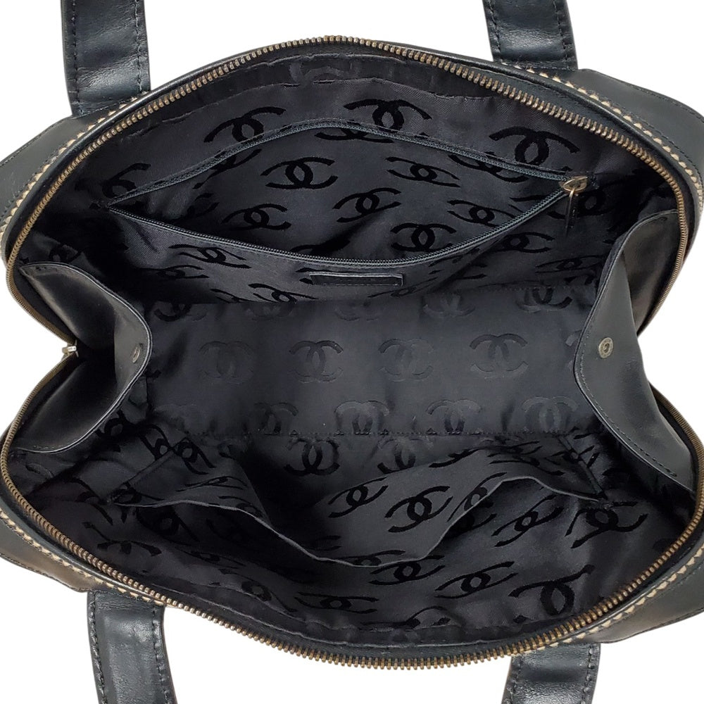 シャネル  CHANEL  カーフスキン  ココマーク  ワイルドステッチ  トートバッグ/MA2603001