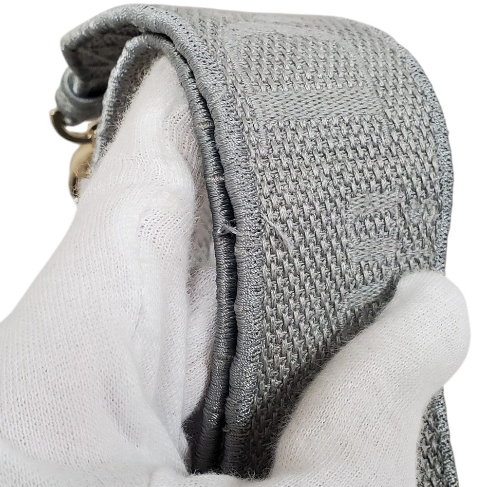 ディオール  Dior  レディディオール  D-Lite  ミディアム  ハンドバッグ  グレー/MA2502009