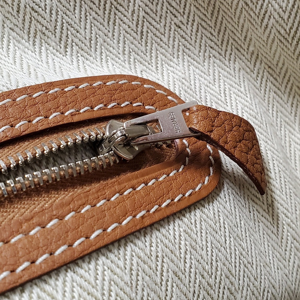 エルメス  HERMES  ガーデンパーティPM  ネゴンダ  ゴールド  SV金具  □O刻印/MA2502005