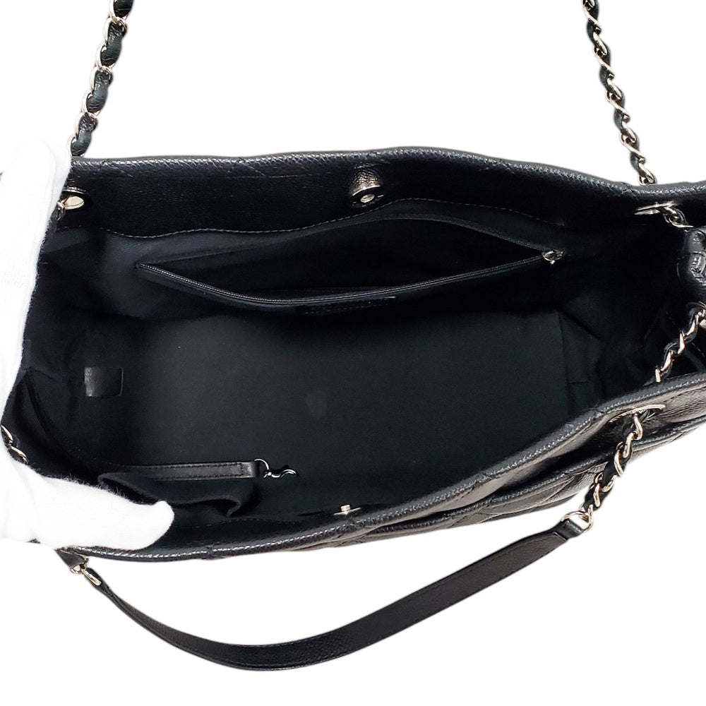 シャネル CHANEL キャビアスキン マトラッセ チェーンショルダー