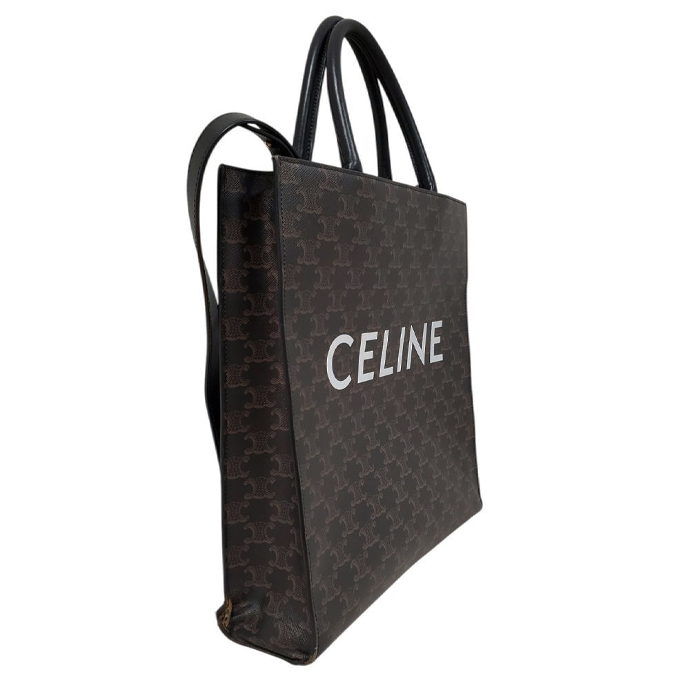 セリーヌ  CELINE  トリオンフ  バーティカルカバ  ミディアム  ブラック/MA2602011