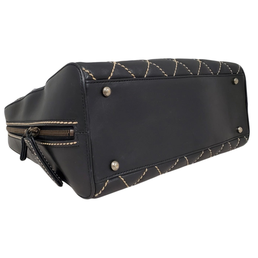 シャネル  CHANEL  カーフスキン  ココマーク  ワイルドステッチ  トートバッグ/MA2603001