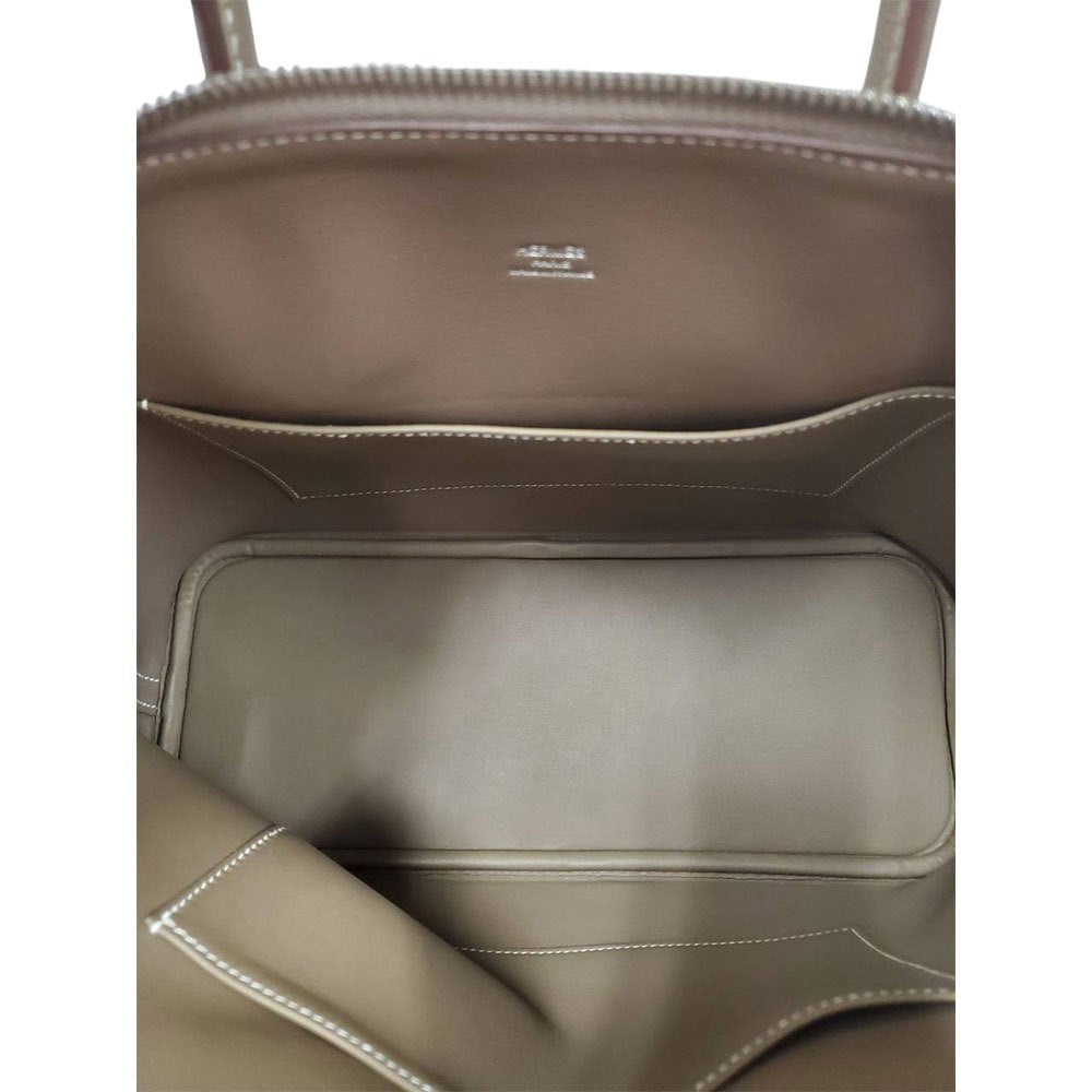 エルメス  HERMES ボリード30 エトゥープ エプソン  K刻印  SV金具/AT260514