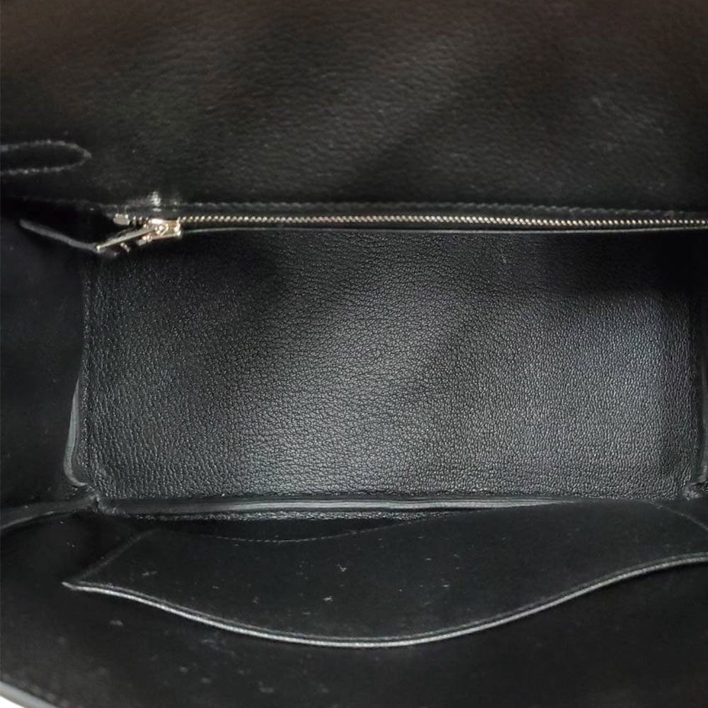 エルメス  HERMES バーキン25 ノワール トゴ  トゴ SV金具  G刻印/AT2608017