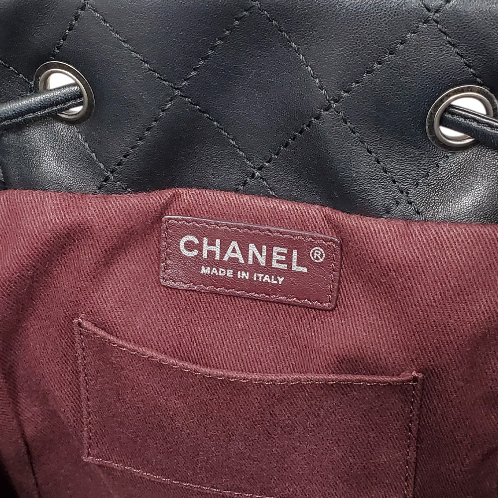 シャネル  CHANEL  ラムスキン  マトラッセ  バックパック/MA2509003