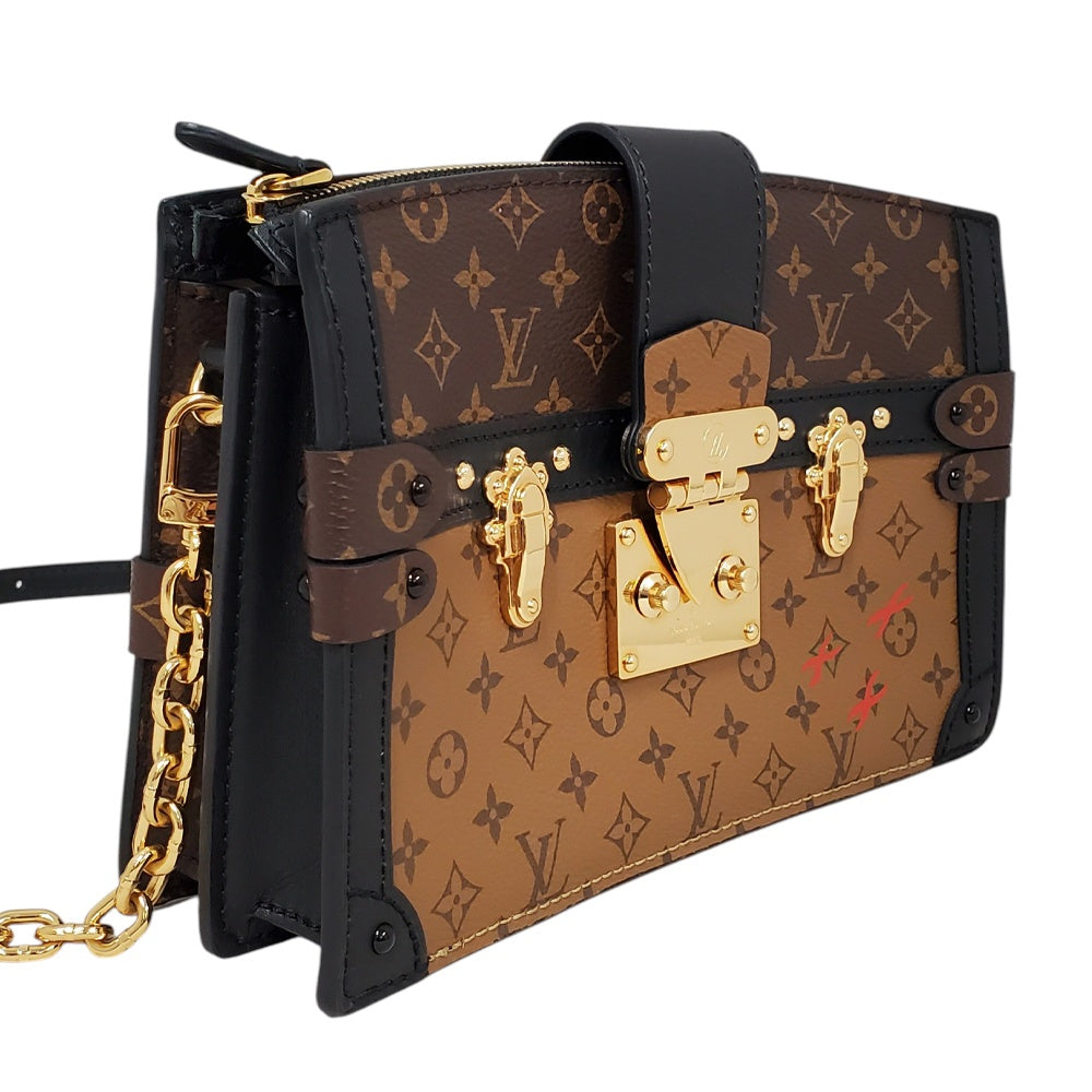 ルイ・ヴィトン  LOUIS  VUITTON  モノグラム・リバース  トランククラッチ  M43596/MA2409038