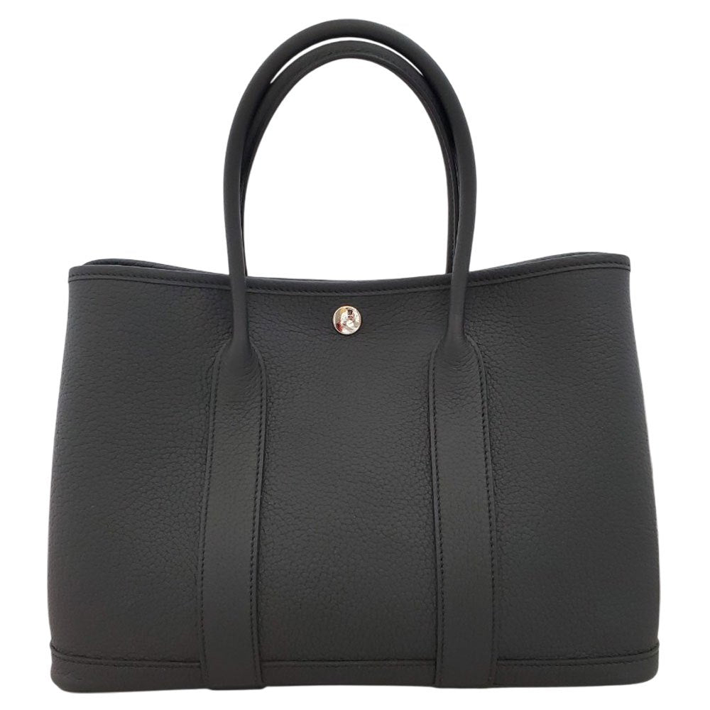 エルメス  HERMES  ガーデンパーティTPM  ネゴンダ  ノワール  SV金具  W刻印