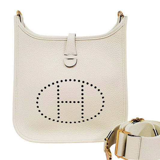 エルメス  HERMES  エヴリンⅢ23  トリヨン  クレーム  G金具  K刻印/AT260124