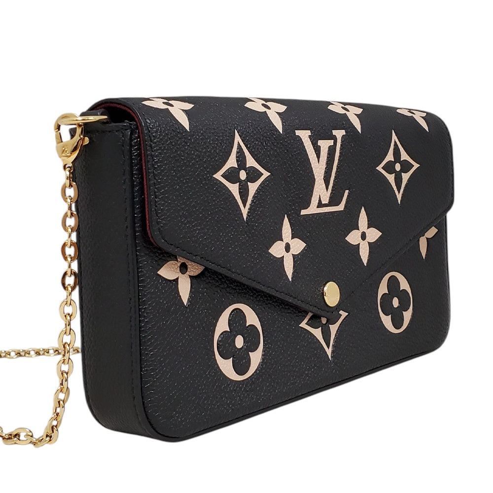 ルイヴィトン  LOUIS  VUITTON  モノグラム・アンプラント  ポシェット・フェリシー  M82479 ブラック/ベージュ/MA2512022