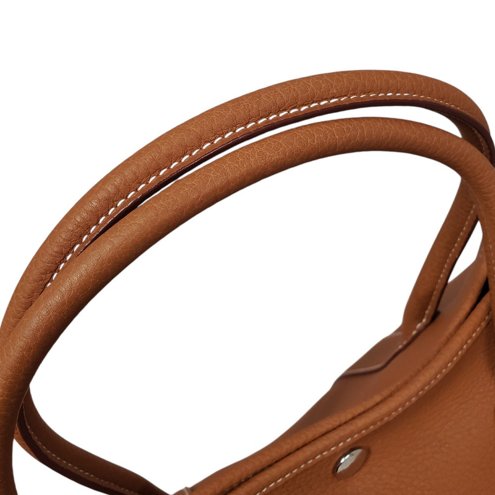 エルメス HERMES ガーデンパーティPM ネゴンダ ゴールド SV金具 □O