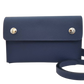 エルメス  HERMES ブルーネイビー エプソン  ショルダーバッグ  SV金具