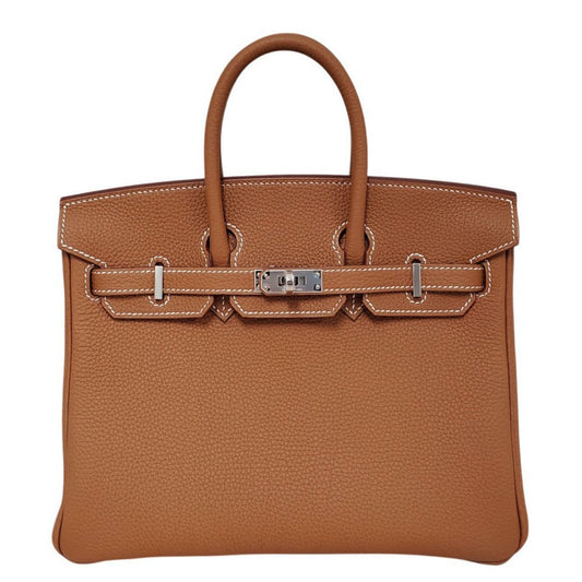 エルメス  HERMES  バーキン25  トゴ  ゴールド  SV金具  K刻印/AT2608014