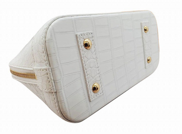 ルイヴィトン  LOUIS  VUITTON  アルマBB  エキゾチッククロコ  N94106  ホワイト/AT210250