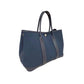 エルメス  HERMES ガーデンパーティTPM ネイビー トワル  D刻印  SV金具/MA2606002