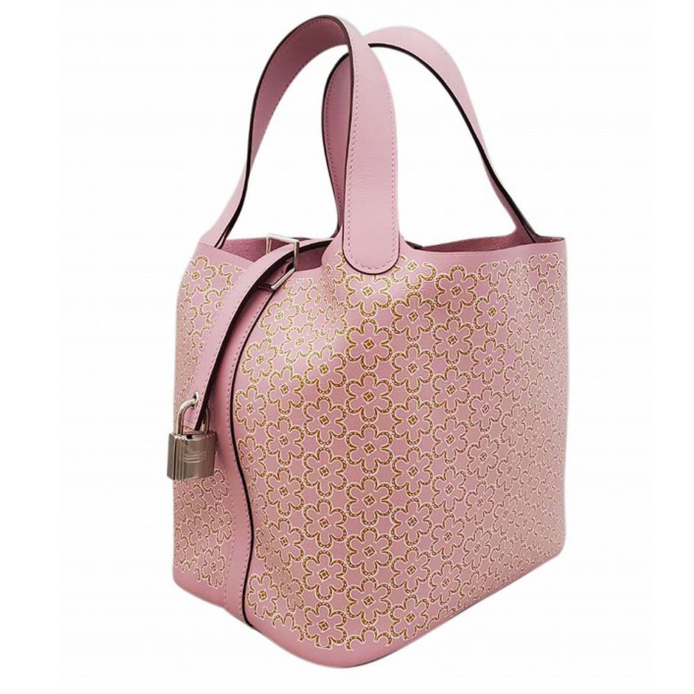 Hermes HERMES Picotin Lock PM Lucky Daisy Swift Mauve Silvestre