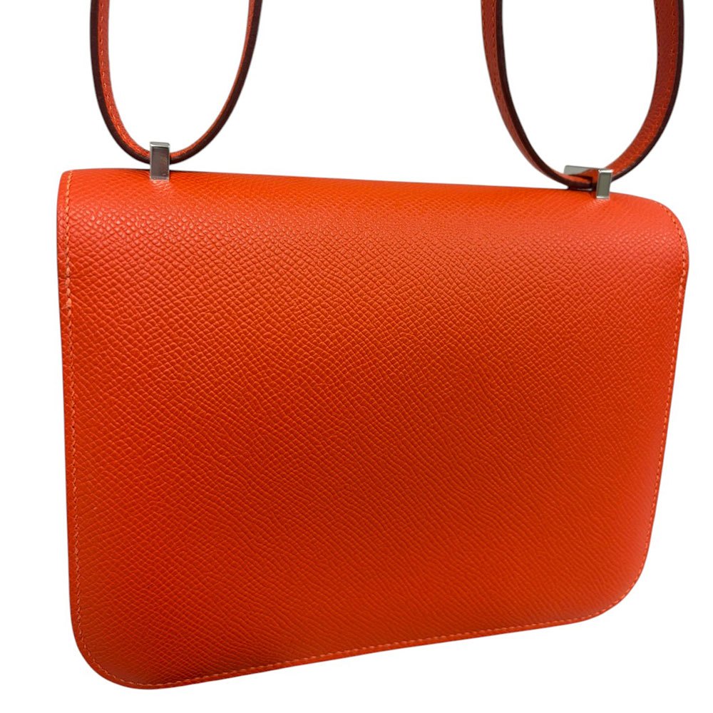 エルメス  HERMES コンスタンスⅢミニ18 フー エプソン  ミロワール  ショルダーバッグ  SV金具  G刻印/AT2608018