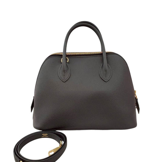 エルメス HERMES ボリード1923 25 エプソン ノワール G金具 W刻印