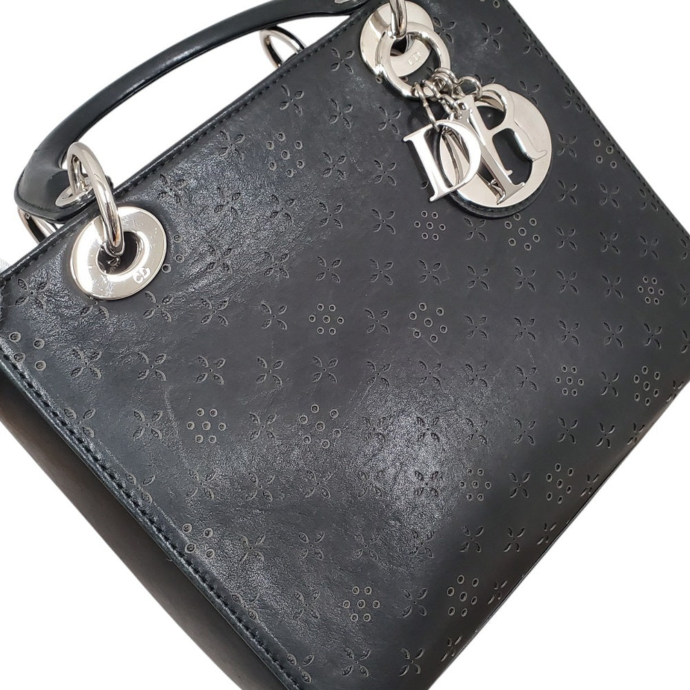 ディオール  DIOR  レザー  レディディオール  ブラック/MA2312035