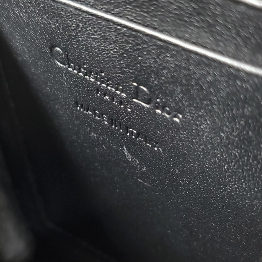 クリスチャン  ディオール  Christian  Dior  ラムスキン  レディディオール  フォンフォルダー  ブラック/MA2602015