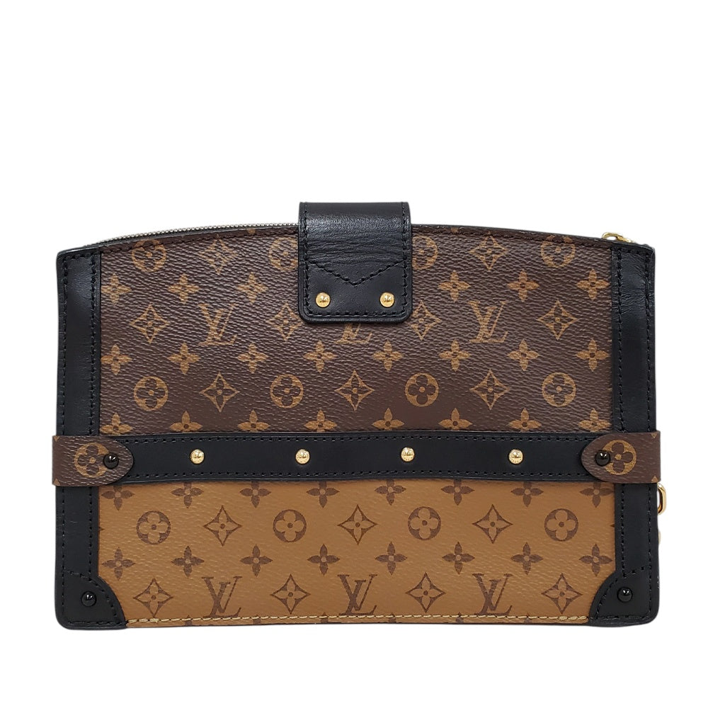 ルイ・ヴィトン  LOUIS  VUITTON  モノグラム・リバース  トランククラッチ  M43596/MA2409038